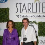 El ex presidente José María Aznar y Ana Botella en Starlite Catalana Occidente