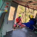 Herido grave un ciclista al caer desde una altura de 20 metros por un acantilado en Sierra Espuña