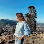 La influencer Paula Moya durante sus vacaciones en Galicia