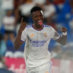Vinicius, el héroe del Real Madrid contra el Levante en LaLiga