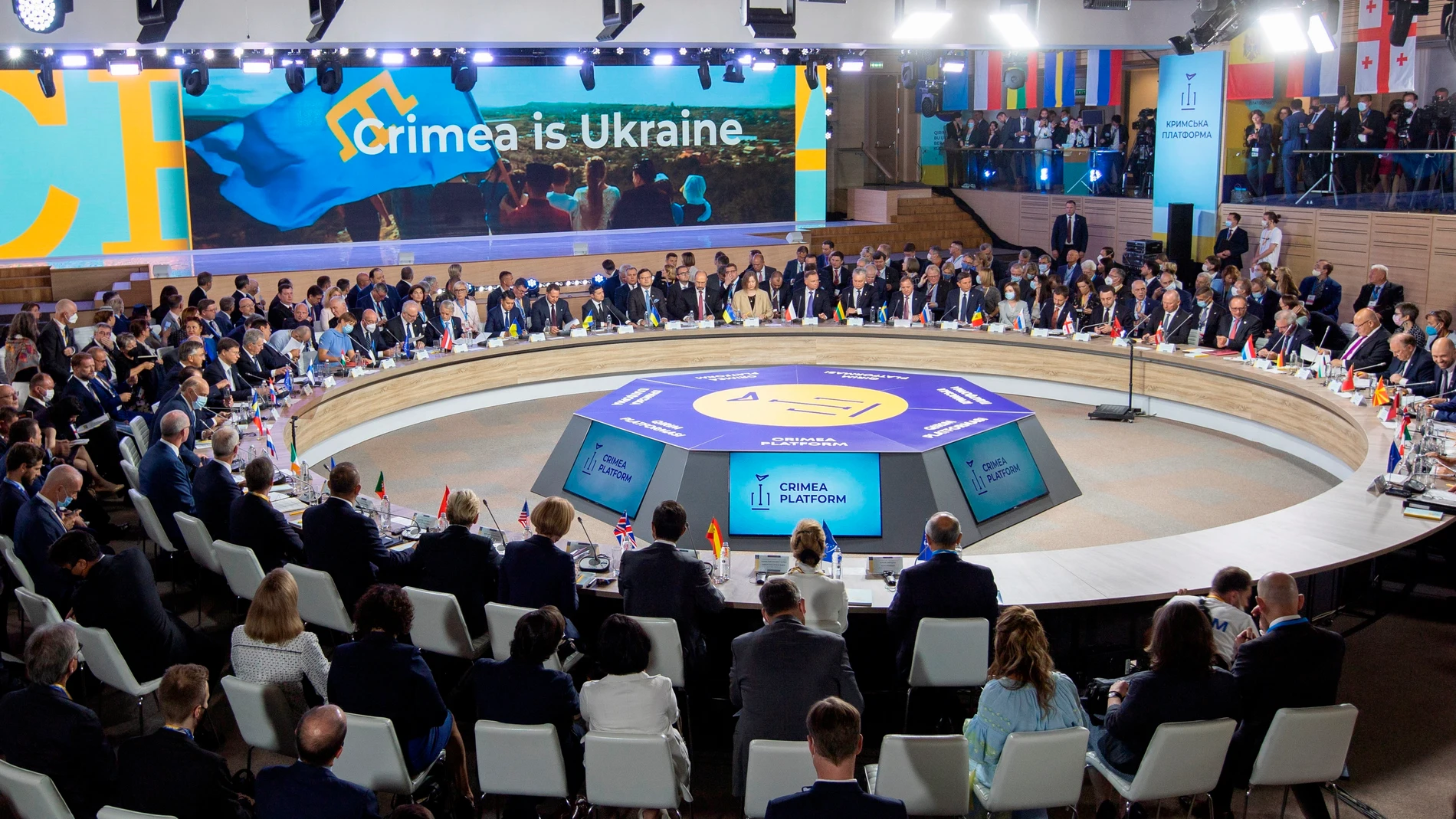 La cumbre sobre Crimea en la que participan 46 países