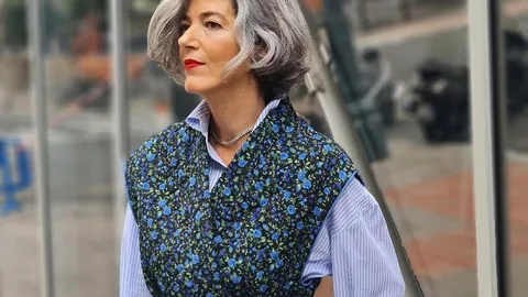 Carmen Gimeno con chaleco de Zara.