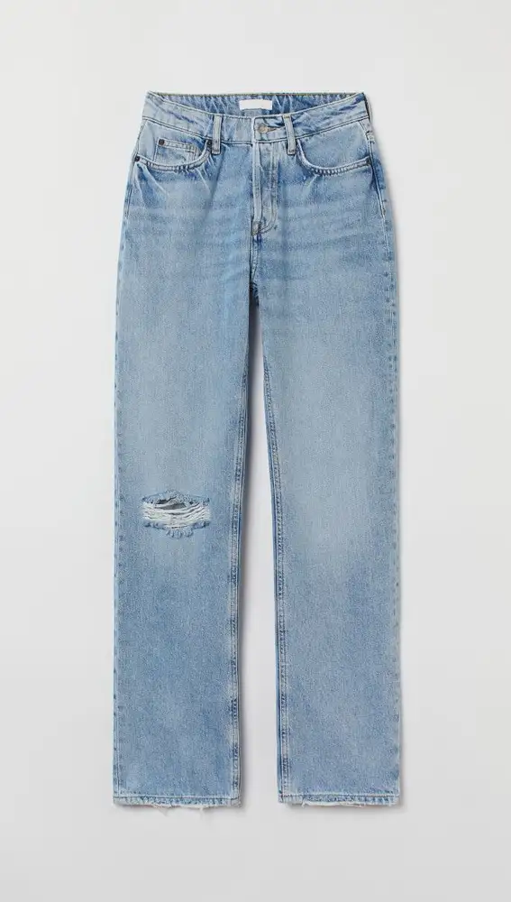 Straight High Jeans, de H&M