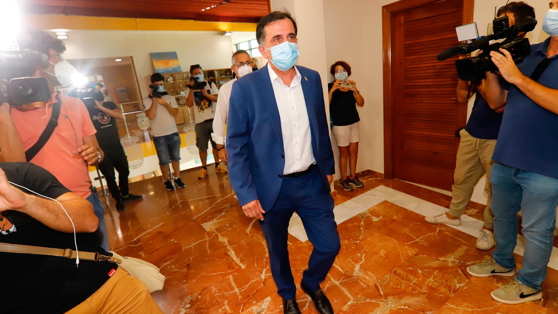 En la imagen, José Antonio Serrano, alcalde de Murcia