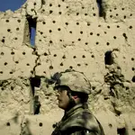 Un soldado canadiense en la provincia afgana de Kandahar