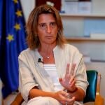 La ministra para la Transición Ecológica y Reto Demográfico, Teresa Ribera