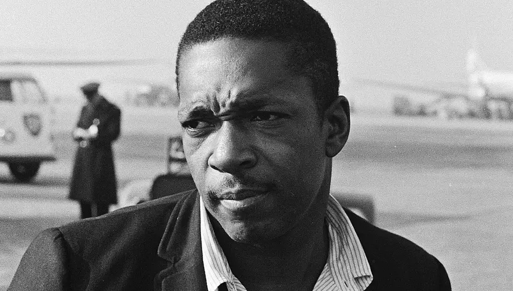 John Coltrane, fotografiado en 1963