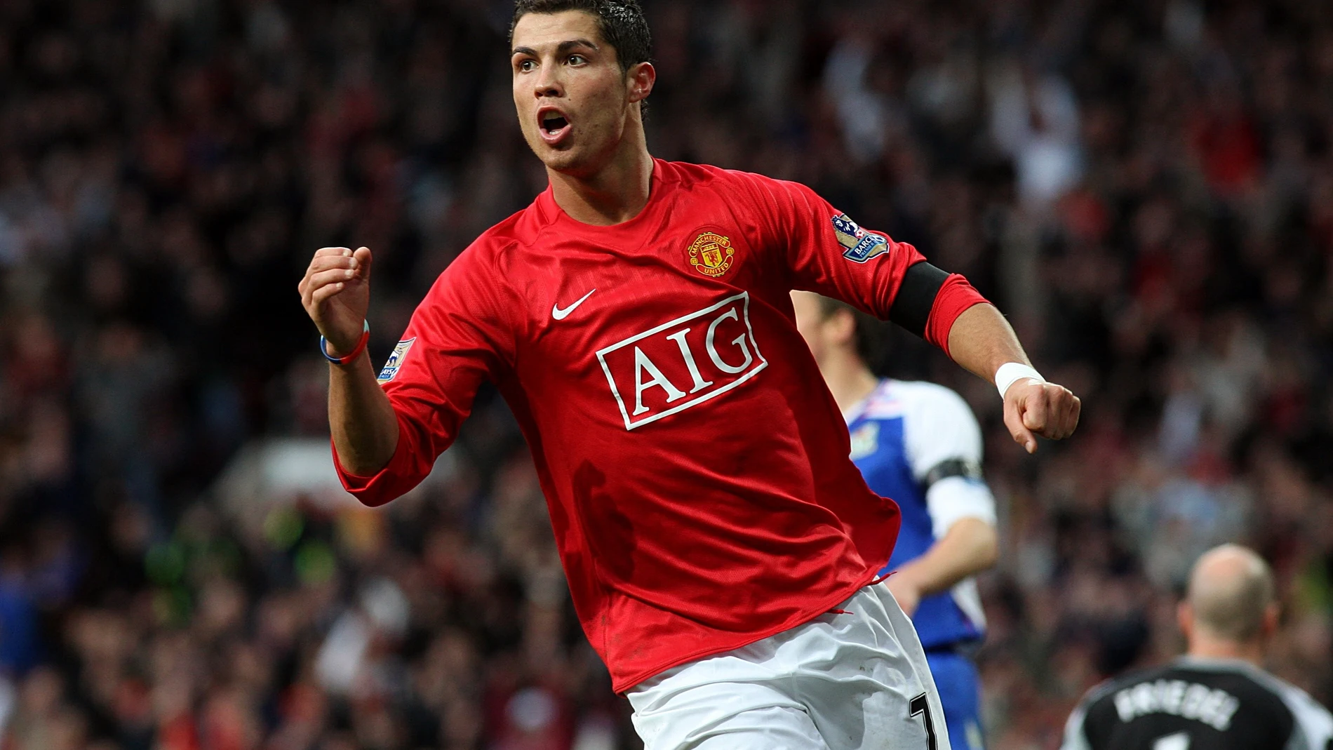 Cristiano Ronaldo, en su anterior etapa con el Manchester United.