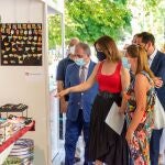 La consejera de Empleo e Industria, Ana Carlota Amigo, inaugura la XXII Feria de Artesanía de Palencia