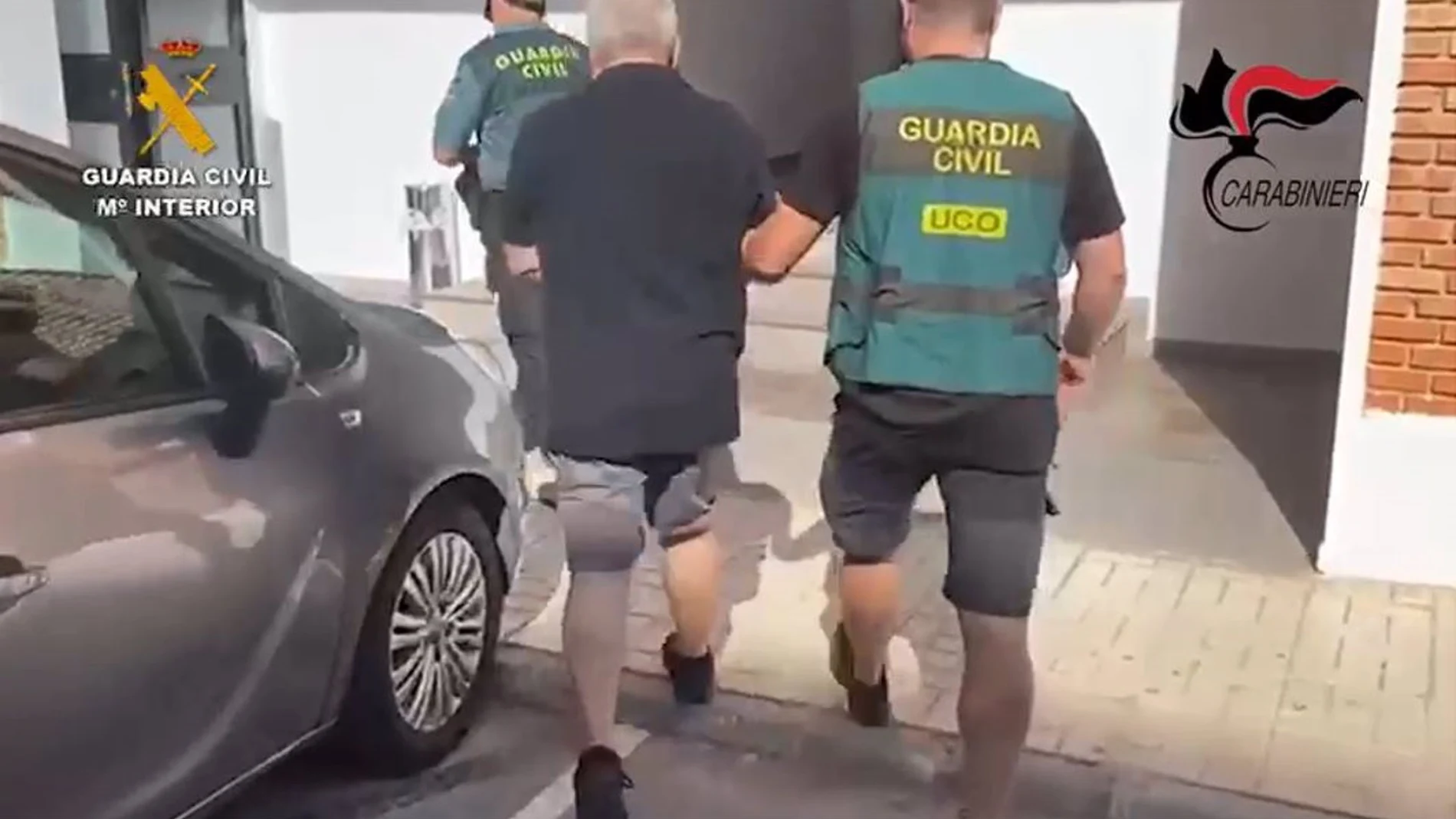 Detención dentro de la operación Tricolore-Sentinella