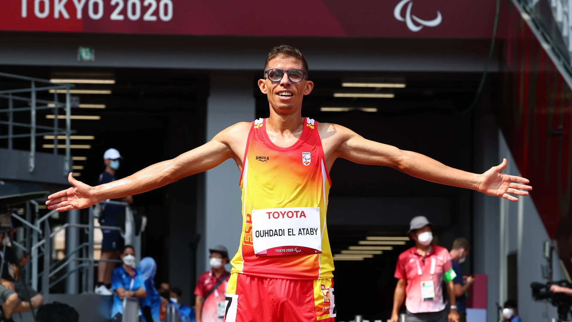 Yassine Ouhdadi logró el bronce en los 5.000