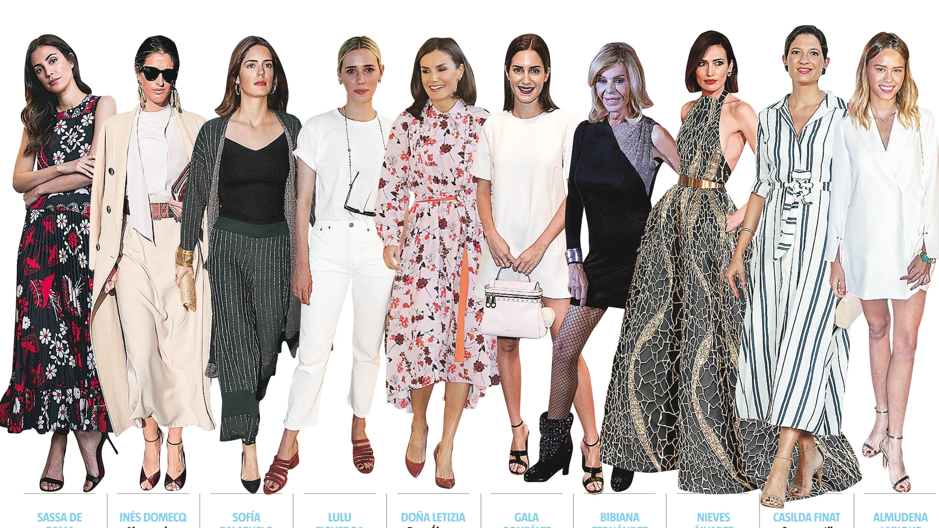 LA RAZÓN ha contado con algunas de las voces más importantes de la moda de nuestro país para elaborar el listado de las mujeres y hombres más elegantes de España.