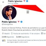 Perfil de Twitter de Pablo Iglesias
