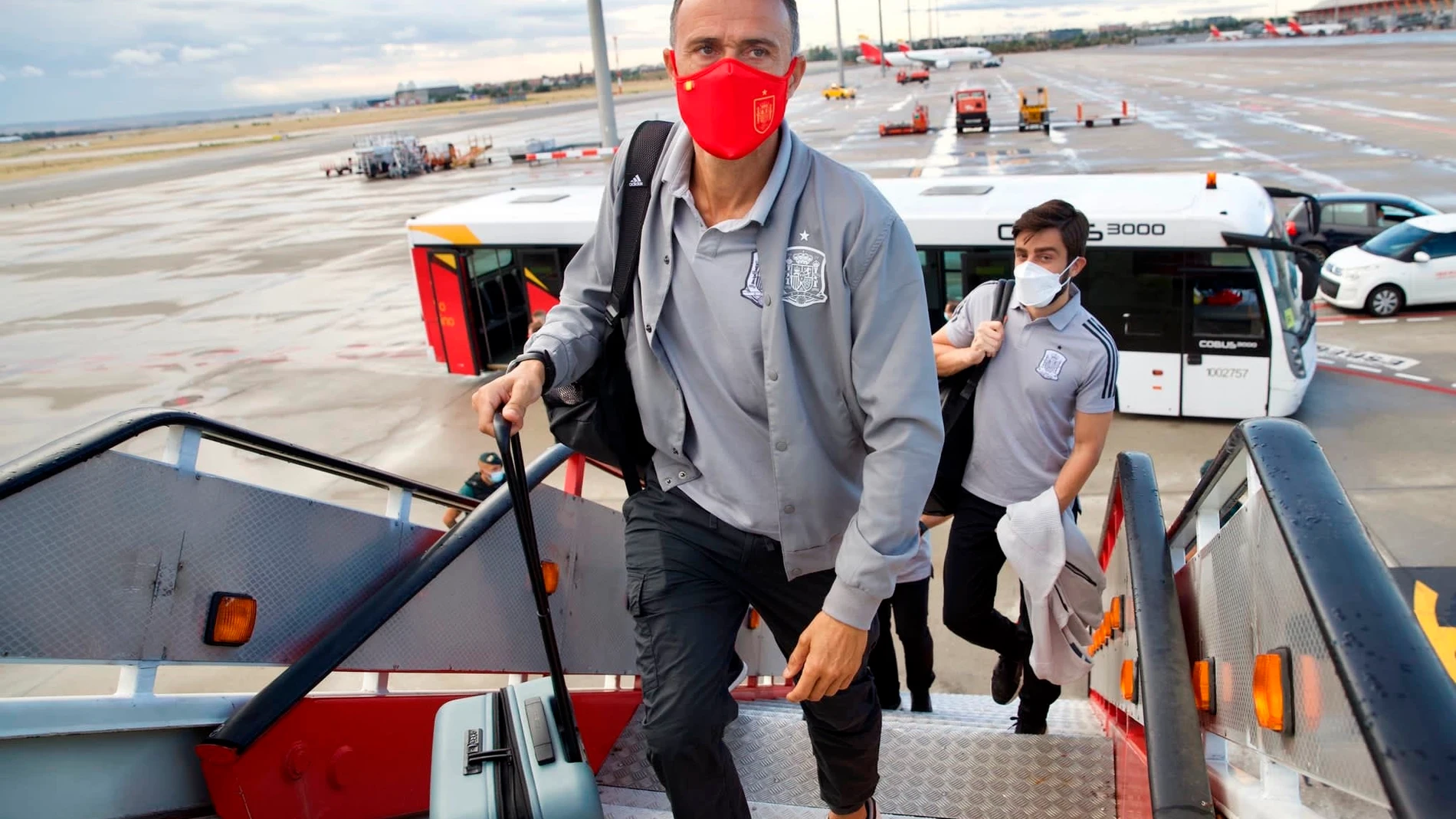La selección española viaja a Estocolmo para disputar contra Suecia el partido de la cuarta jornada de la fase de clasificación para el Mundial de Catar 2022