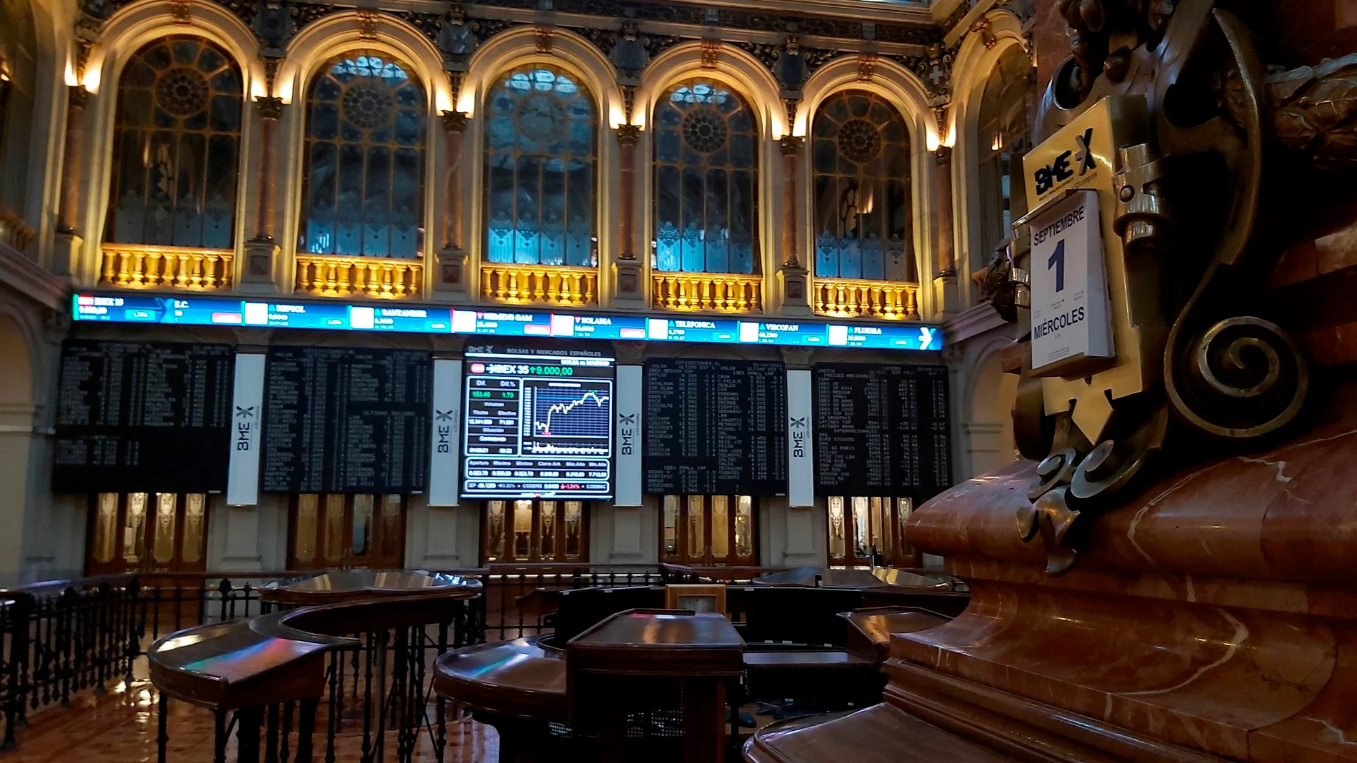 La Bolsa española ha inaugurado el mes de septiembre con alzas