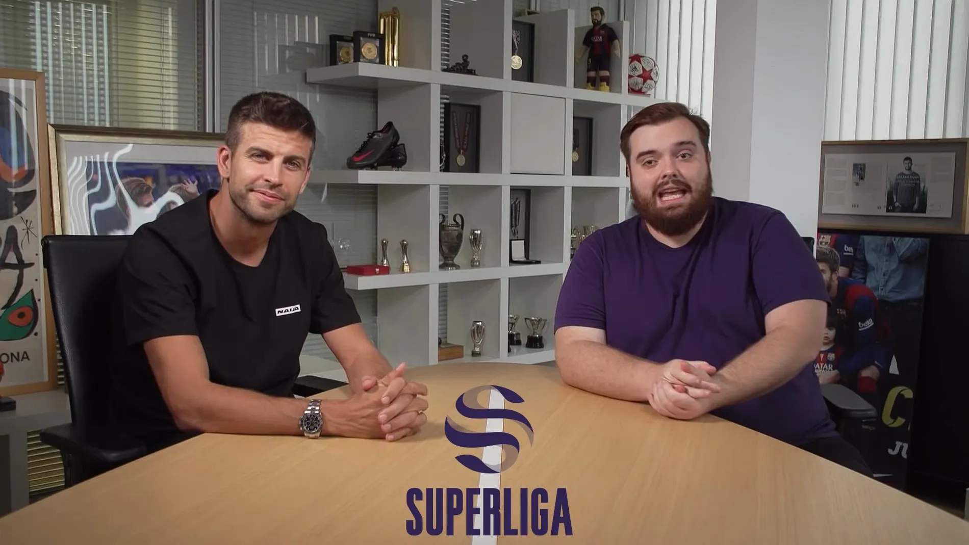 Gerard Piqué e Ibai Llanos adquieren una de las diez plazas de la Superliga de LoL