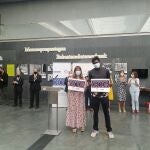 Acto en el Parlamento de Navarra para celebrar la entrada en vigor de la ley por la que se reforma la legislación para el apoyo a las personas con discapacidad en el ejercicio de su capacidad jurídicaEUROPA PRESS03/09/2021