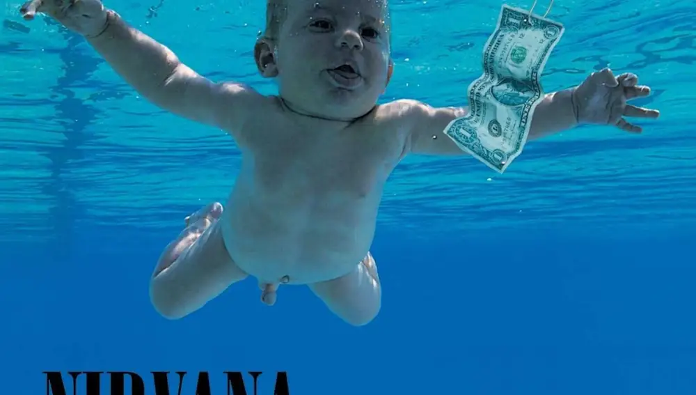 Carátula del disco de Nirvana 'Nevermind'