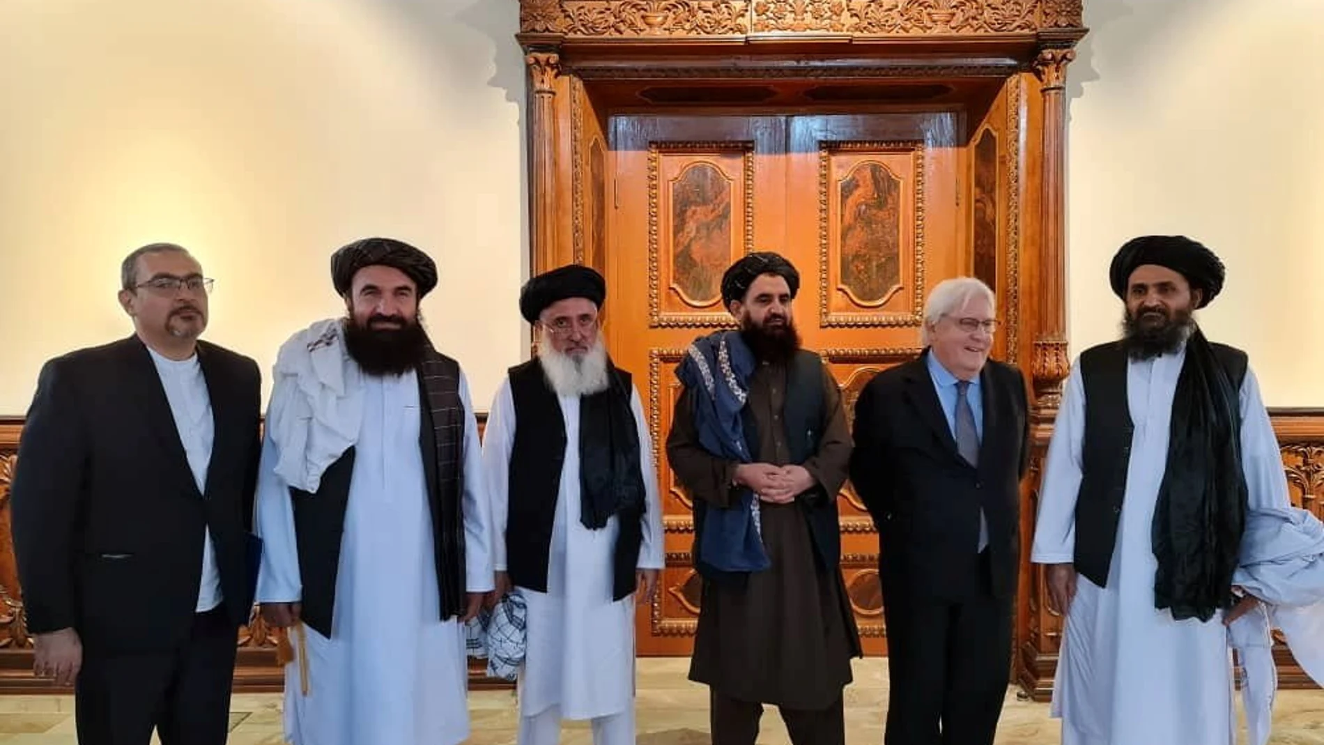 Los talibanes, quienes llegaron al poder el pasado 15 de agosto y que, según aseguran, controlan todo el territorio de Afganistán.