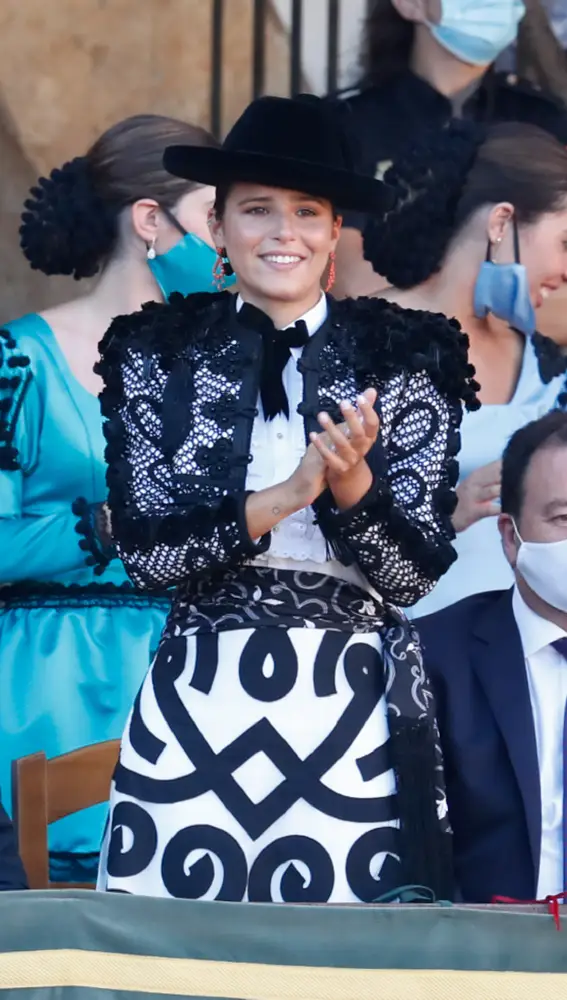Cayetana Rivera Martinez de Irujo durante la 64 edición de la corrida Goyesca de Ronda perteneciente a la Feria de Pedro Romero 2021 en Ronda. 04/09/2021