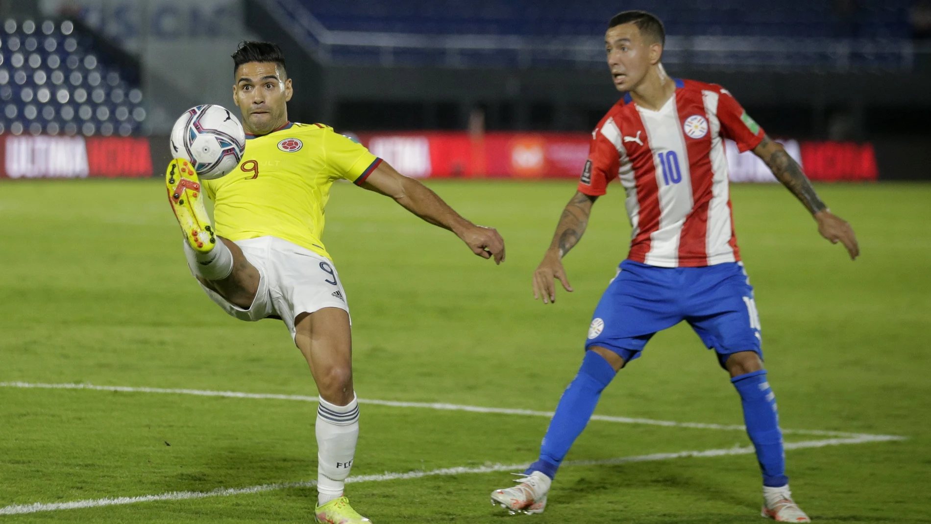 Radamel falcao con Colombia. (REUTERS/Cesar Olmedo)