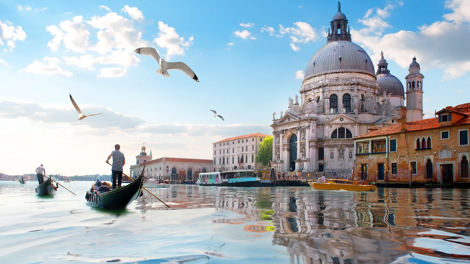 Venecia, sede de la famosa bienal de Venecia