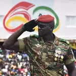 El líder del golpe de Estado en Guinea Conakri Mamady Doumbouya