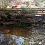 Diques que está instalando la Diputación de Ávila para salvar a los acuíferos