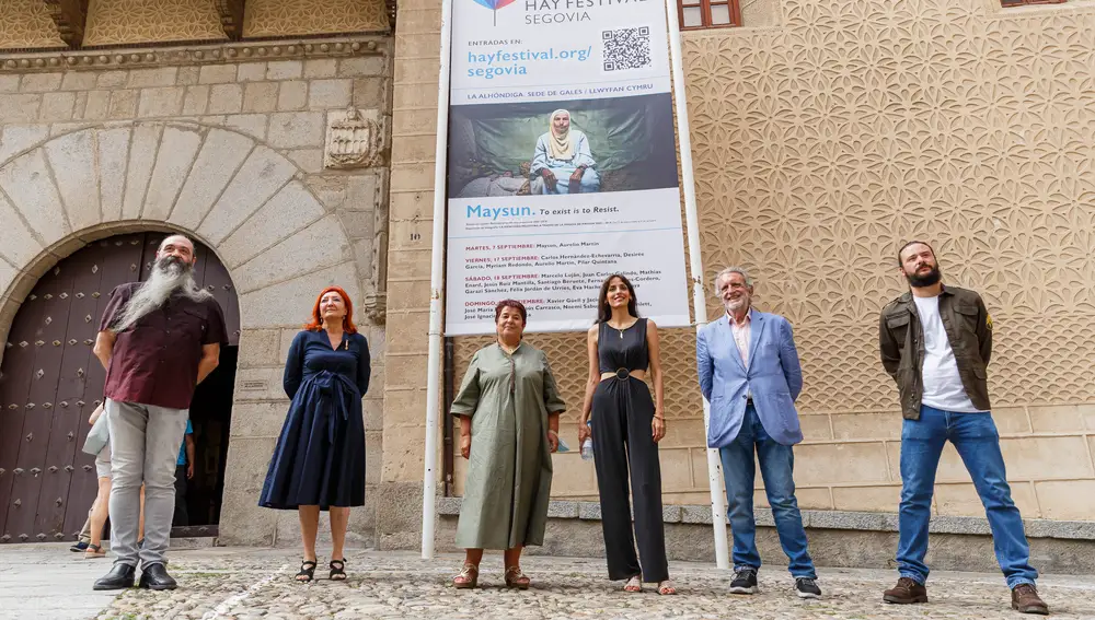 Hay Festival Segovia inaugura la exposición de fotografía &quot;To exist is to resist&quot;, de la periodista visual hispano-palestina Maysun Abu-Khdeir, que aborda la vida de los palestinos en Gaza, en Cisjordania y en el resto de los países en los que se encuentran refugiados