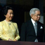 Los príncipes Hitachi de Japón, en una imagen de archivo