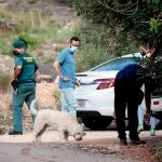 La Guardia Civil perimetra una nueva zona en el término municipal de Manuel (Valencia), donde se perdió el rastro de Marta Calvo hace casi dos años