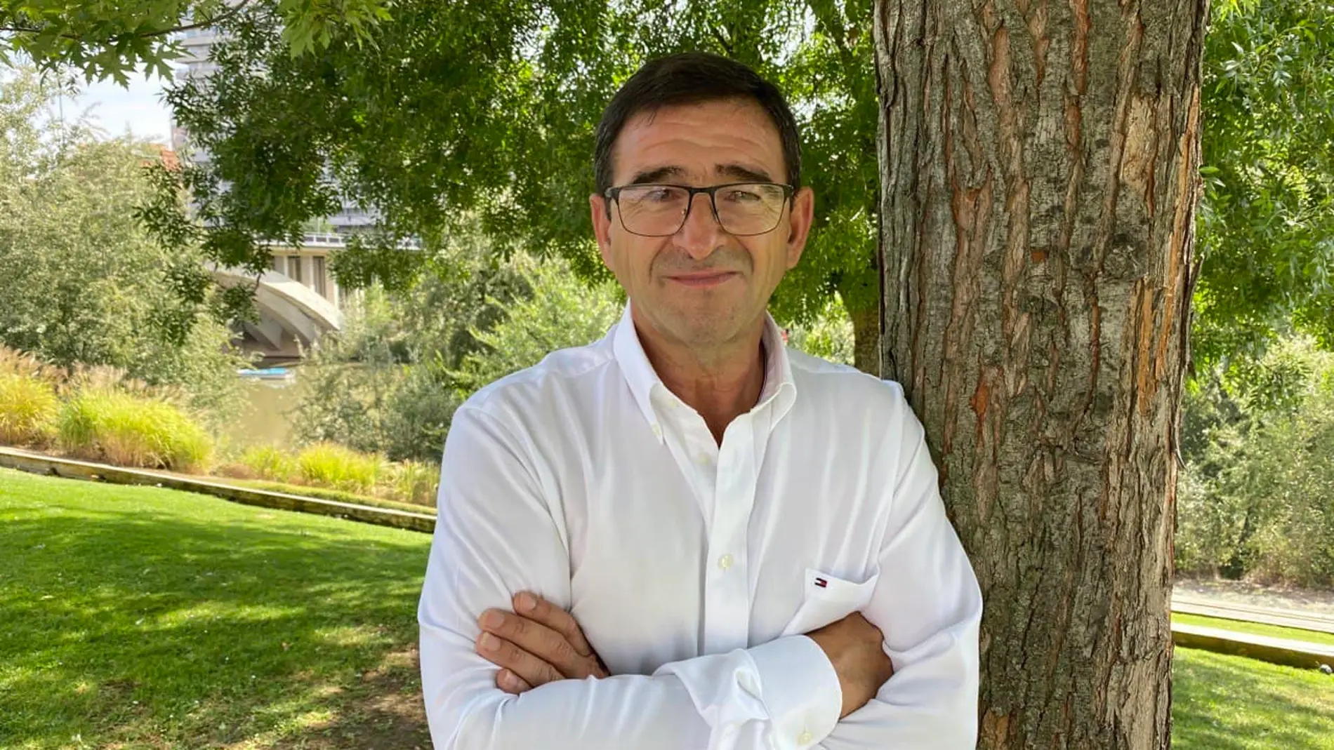 El agricultor Eduardo Arroyo, que encabeza la lista "Salvemos ACOR"