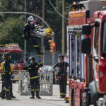Imagen de archivo de un operativo de rescate de los Bomberos de Barcelona Lorena Sopêna / Europa Press