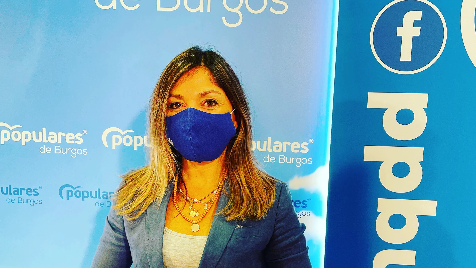 La portavoz del PP en el Ayuntamiento de Burgos, Carolina Blasco