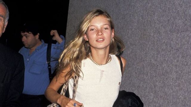 Kate Moss con jeans de los años 90