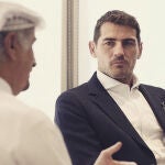 Iker Casillas, durante la presentación de la 'Iker Casillas Academy' en Dubái.