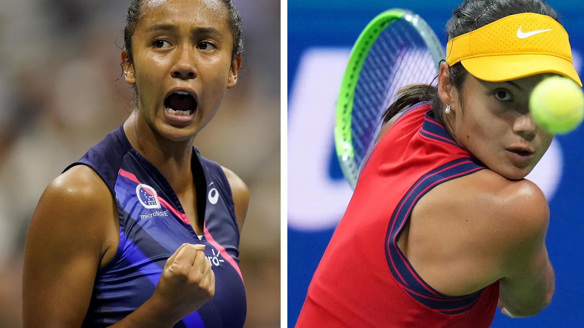 Leylah Fernández y Emma Raducanu están impresionando al mundo en el US Open 2021