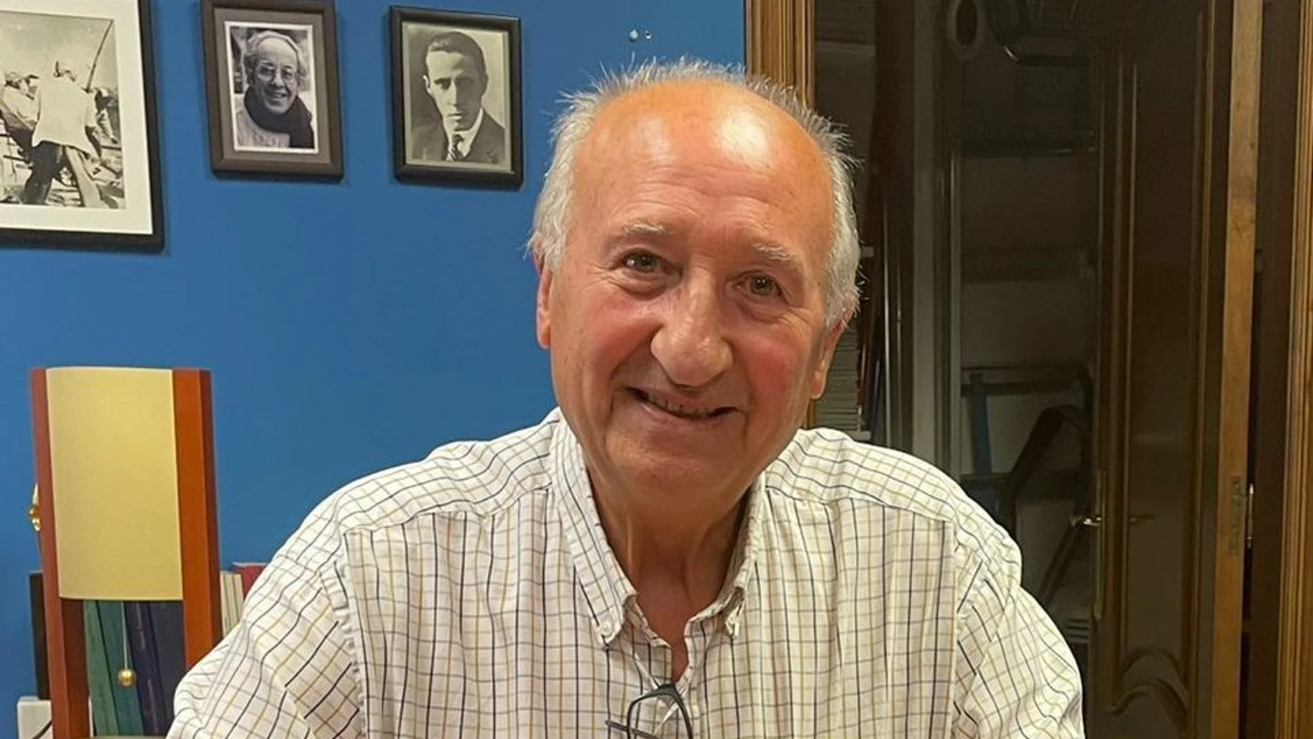 Eusebio Orrasco, autor del libro sobre la historia de Asaja en Valladolid, y primer presidente del Centro Provincial de Jóvenes Agricultores