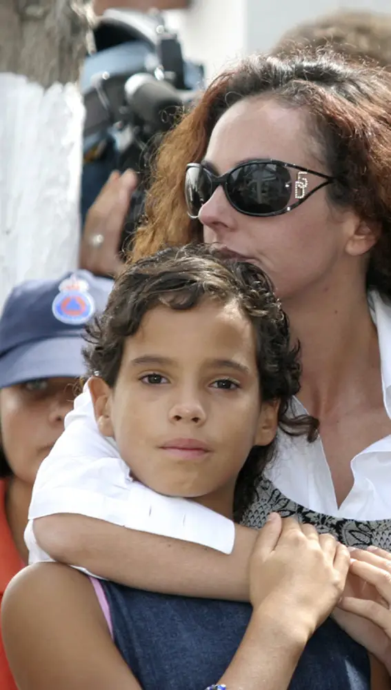 Rocío Carrasco y Gloria Camila en una de sus últimas fotografías juntas