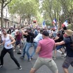 Continúan las protestas contra la obligación de vacunarse contra la Covid-19 en Francia