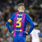 Gerard Piqué dijo la frase ya famosa de "es lo que hay" después de la derrota contundente contra el Bayern (0-3)