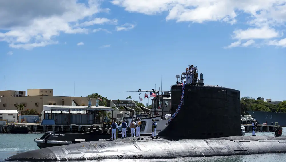 El submarino USS Illinois (SSN 786) de clase Virginia