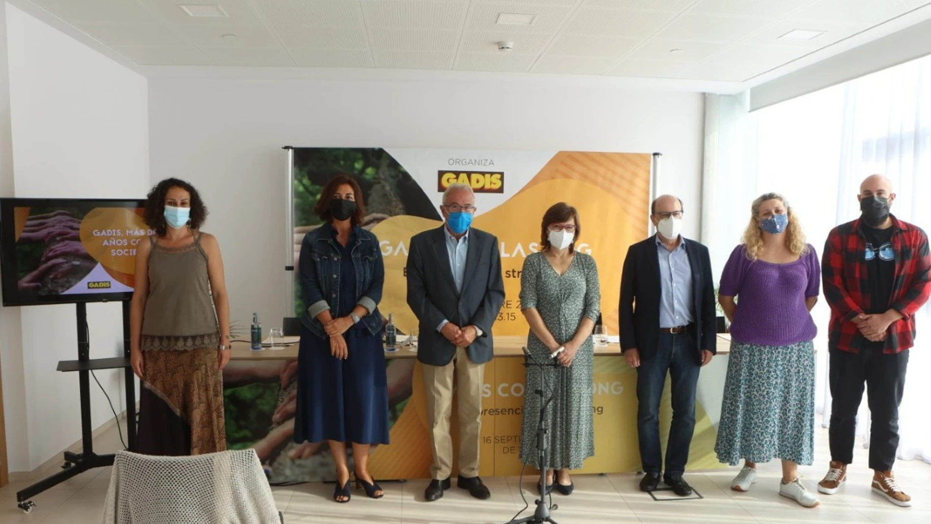 Participantes en el foro "Gadis con las ONG"