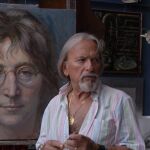 El pintor Alex Alemany
