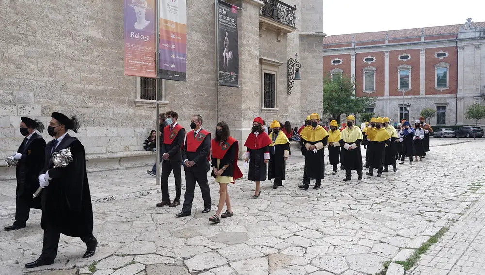 Acto de apertura del curso académico en la UVa