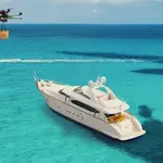 Así actúan los drones de Drone to Yacht.