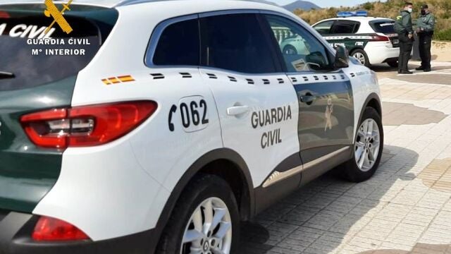 Vehículo de la Guardia Civil de Ávila