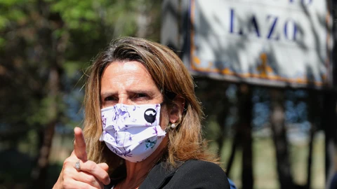 La vicepresidenta tercera y ministra para la Transición Ecológica, Teresa Ribera