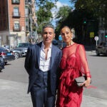 Pitingo y Verónica Fernández Prieto en la boda de Rocío Gil y Philip Pérez-Cirera Roy