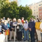Concentración de las víctimas de ETA en Madrid
